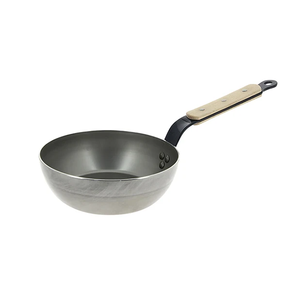Sauteuse paysanne acier Minéral B Bois 24 cm De Buyer
