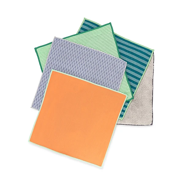Set de 5 chiffons en microfibre recyclée Renew Full Circle
