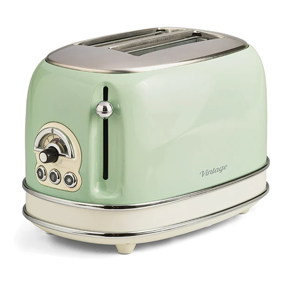Grille pain 2 fentes Vintage Verde 810 W Ariete 155 Ariete