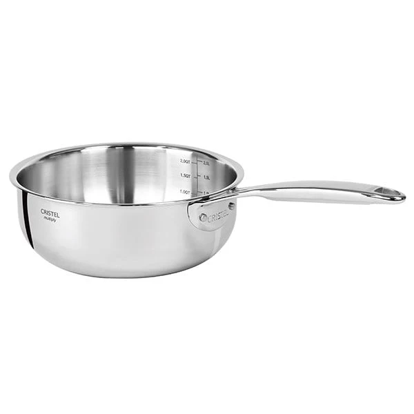 Casserole inox Castel'Pro 20 cm Cristel