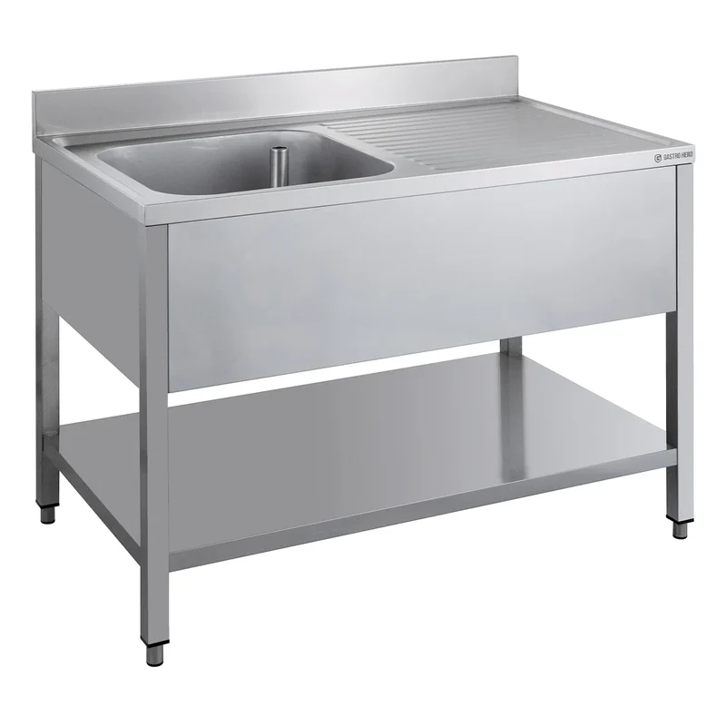Table de lavage ECO 12x7 avec 1 bac à gauche