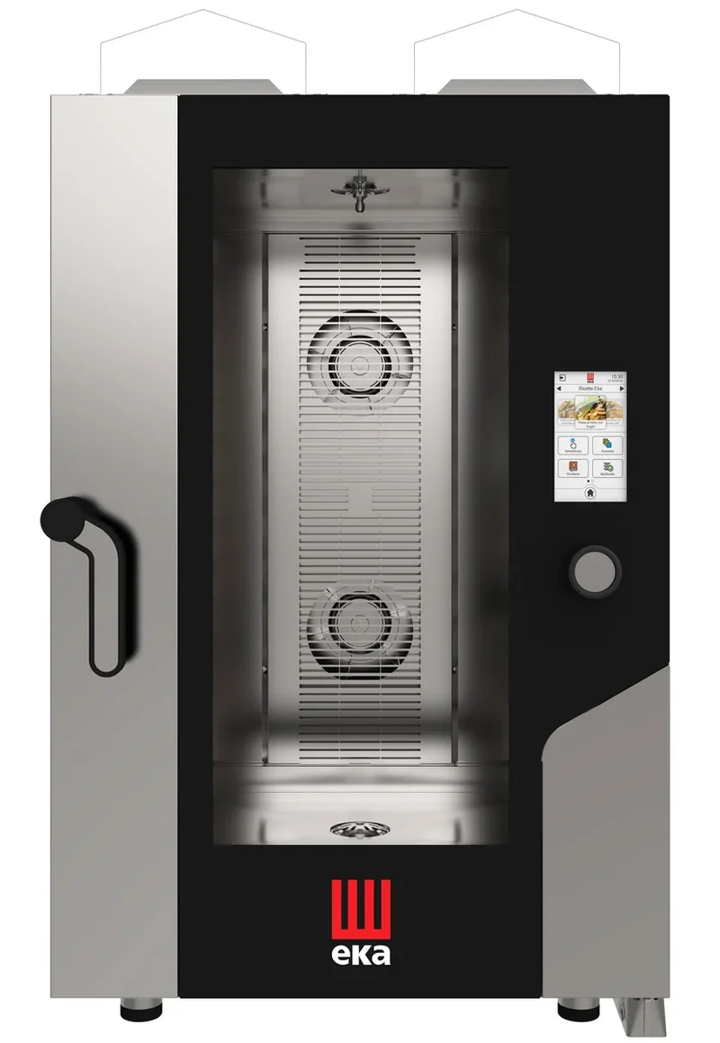 Four mixte à gaz Tecnoeka Millennial Touch Screen MKF 1111 G TS, 11 x GN 1/1