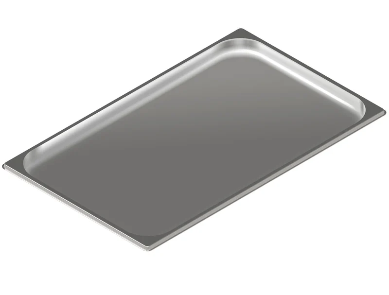 Plaque en acier inoxydable Tecnoeka KT9G2, GN 1/1, profondeur 20 mm