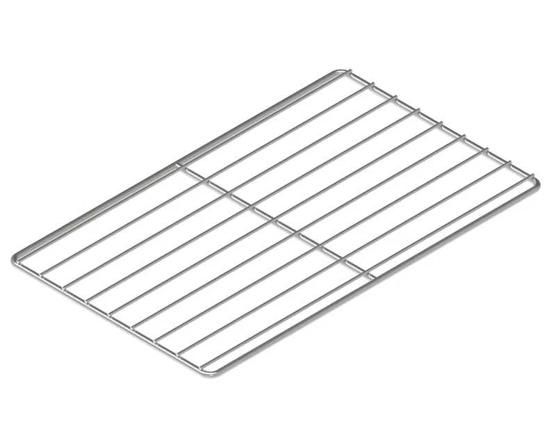 Grille en acier inoxydable Tecnoeka KG9PX, 600x400 mm
