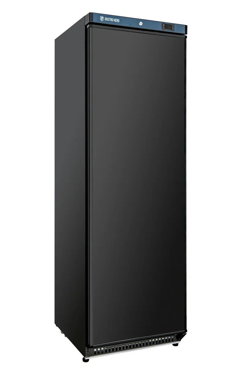 Armoire réfrigérée ECO 400, intérieur en plastique, noir