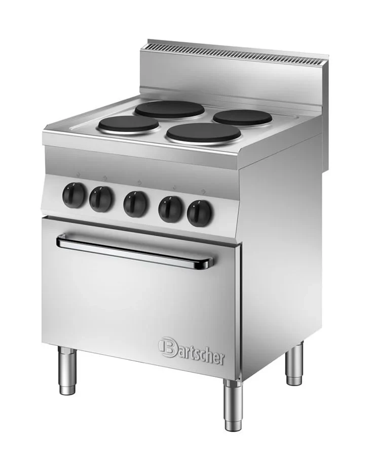 Bartscher Fourneau électrique 650 Snack avec four électrique