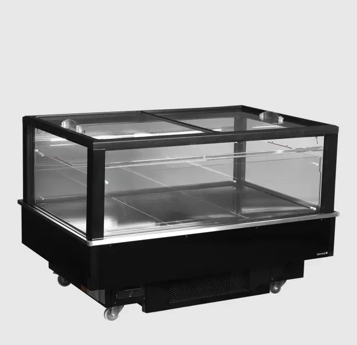 Îlot réfrigéré / îlot de congélation à impulsion Tefcold EIB-D1015-B1 1512 mm, LED, noir