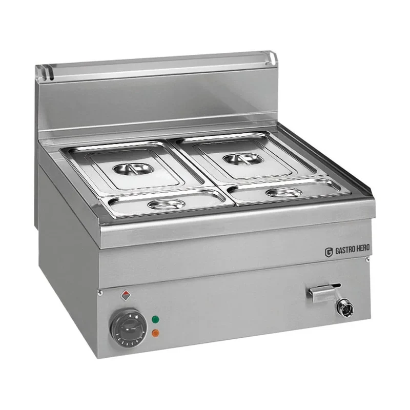 Bain-marie électrique Série 600 - 60/60 - GN 1/1+1/4+1/4 - Appareil de table - 3,06 kW
