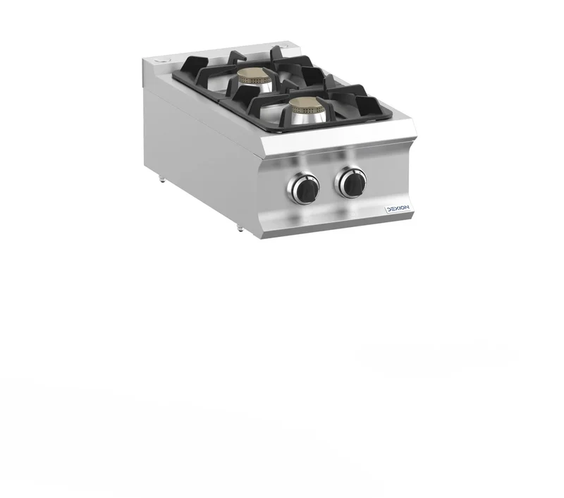 Cuisinière à gaz Dexion Lux 700 - 40/73 - 2 feux - appareil de table - 14 kW