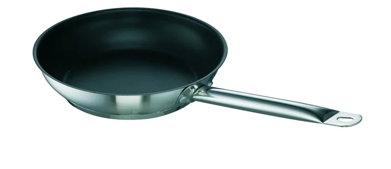 Poêle Chef avec revêtement antiadhésif DIAMAS PRO Chef, inox 24 cm