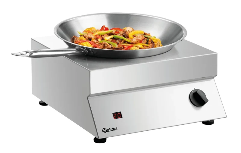 Bartscher Wok à induction Ø 293 mm, 7000 W