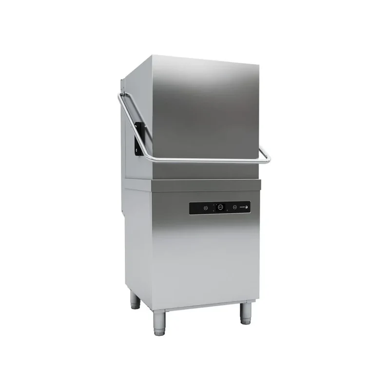Lave-vaisselle à capot FAGOR + Doseur de détergent intégré - Panier 500x500mm - 6,75 kW Mono 230V - 630x750x1480mm