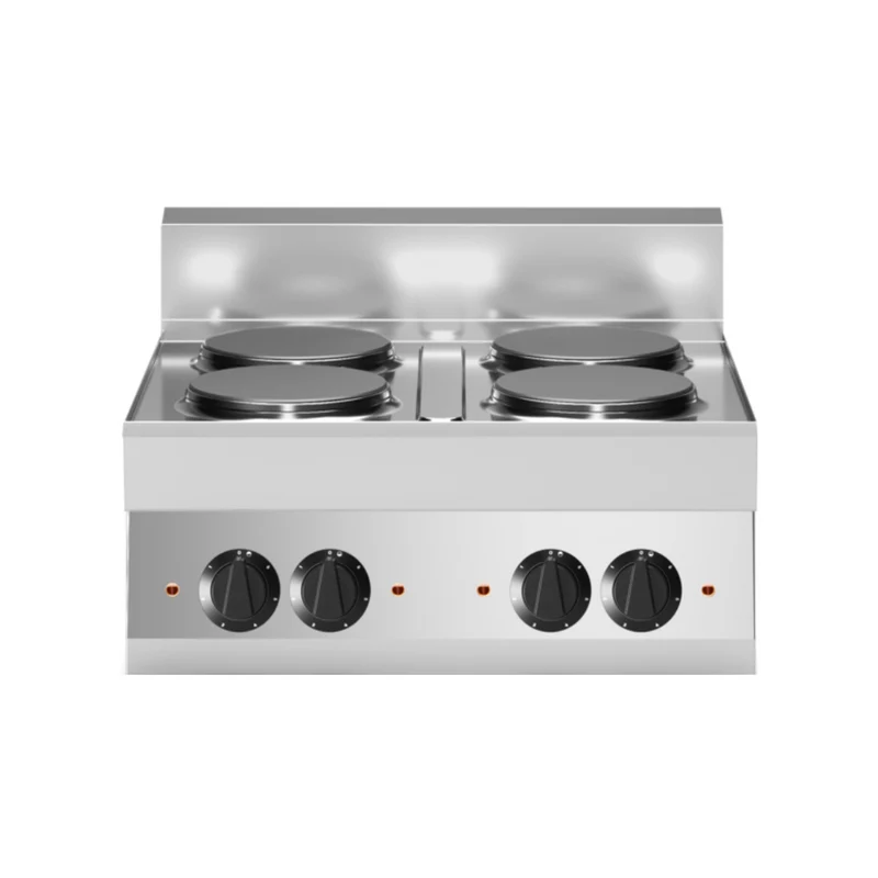Cuisinière électrique 4 feux vifs à poser