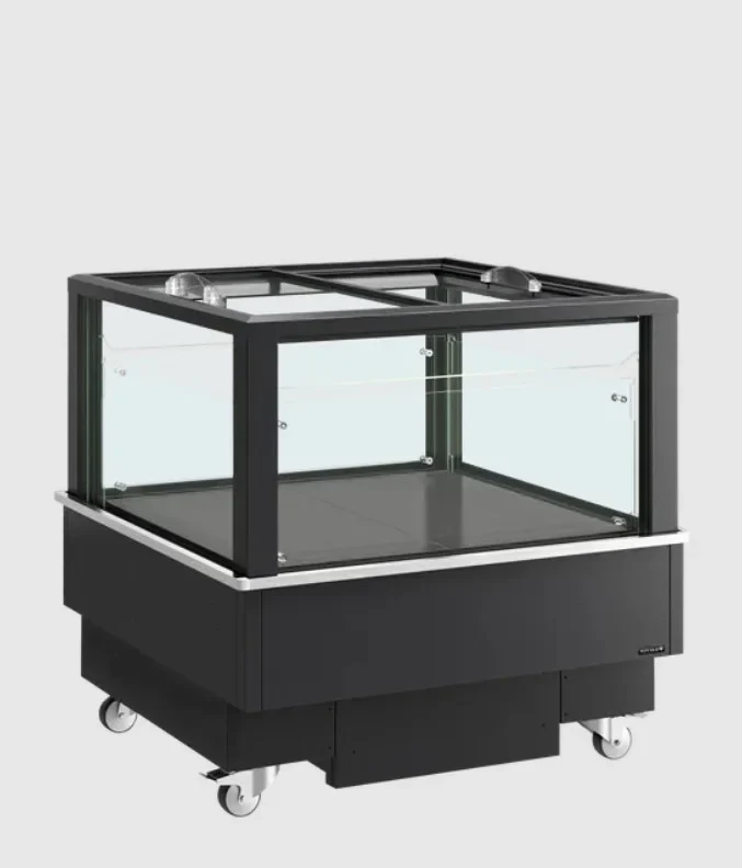 Îlot réfrigéré / îlot de congélation à impulsion Tefcold EIB-D1010-B1 1012 mm, LED, noir