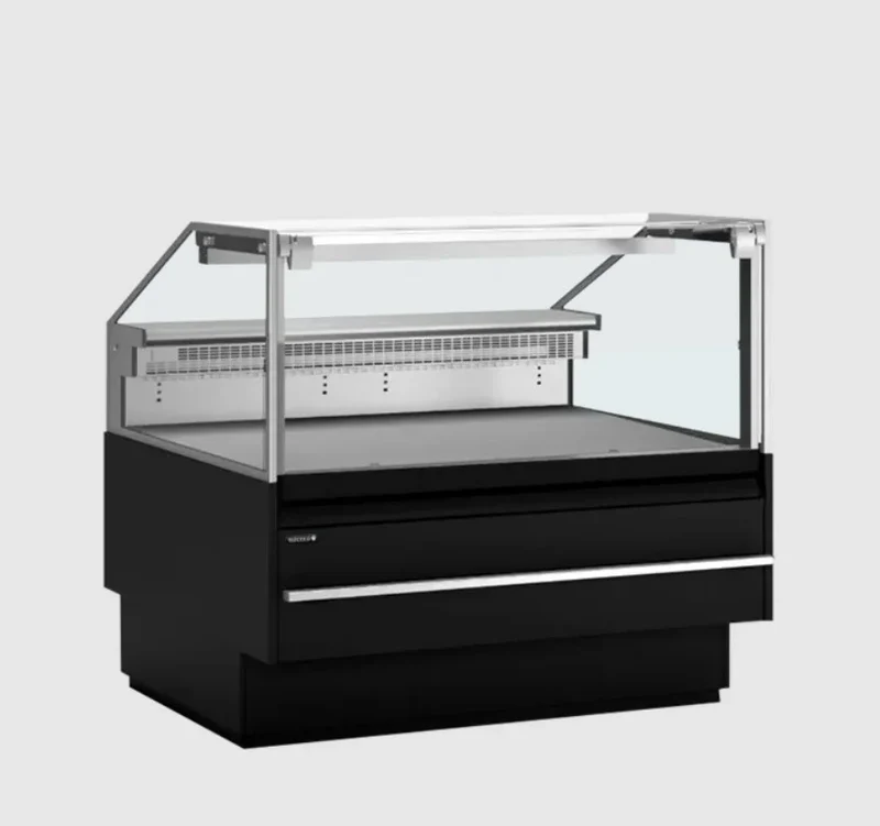 Tefcold comptoir réfrigéré de service SOCA12590B 1298 mm, LED, noir