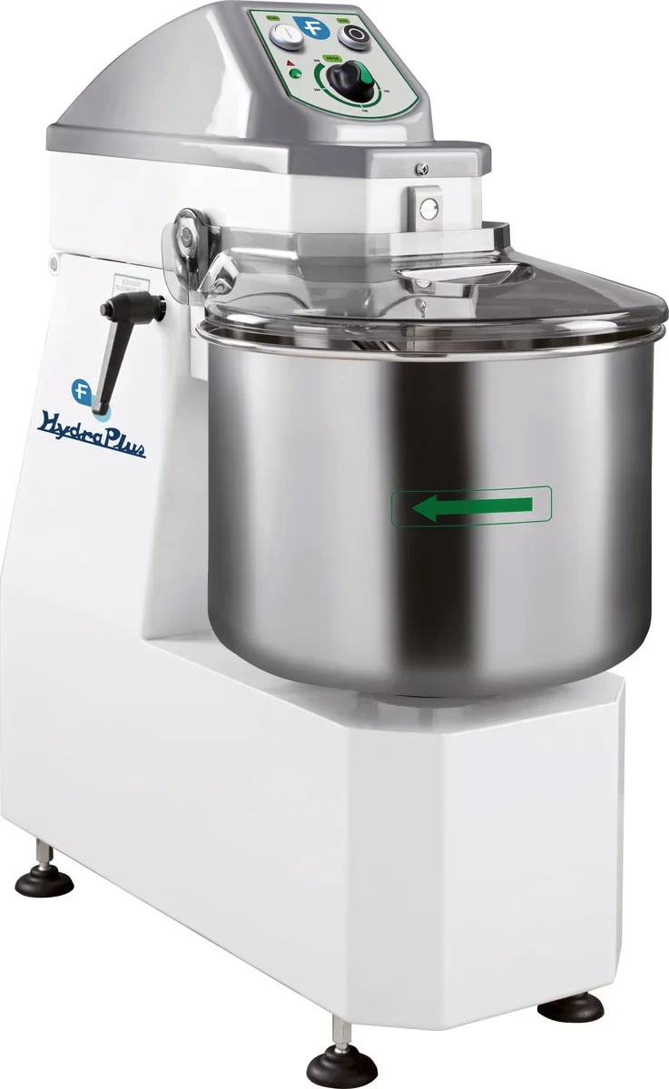 Pétrin à spirale FIMAR HYD25SBM 25 kg pour forte hydratation, tête relevable variable