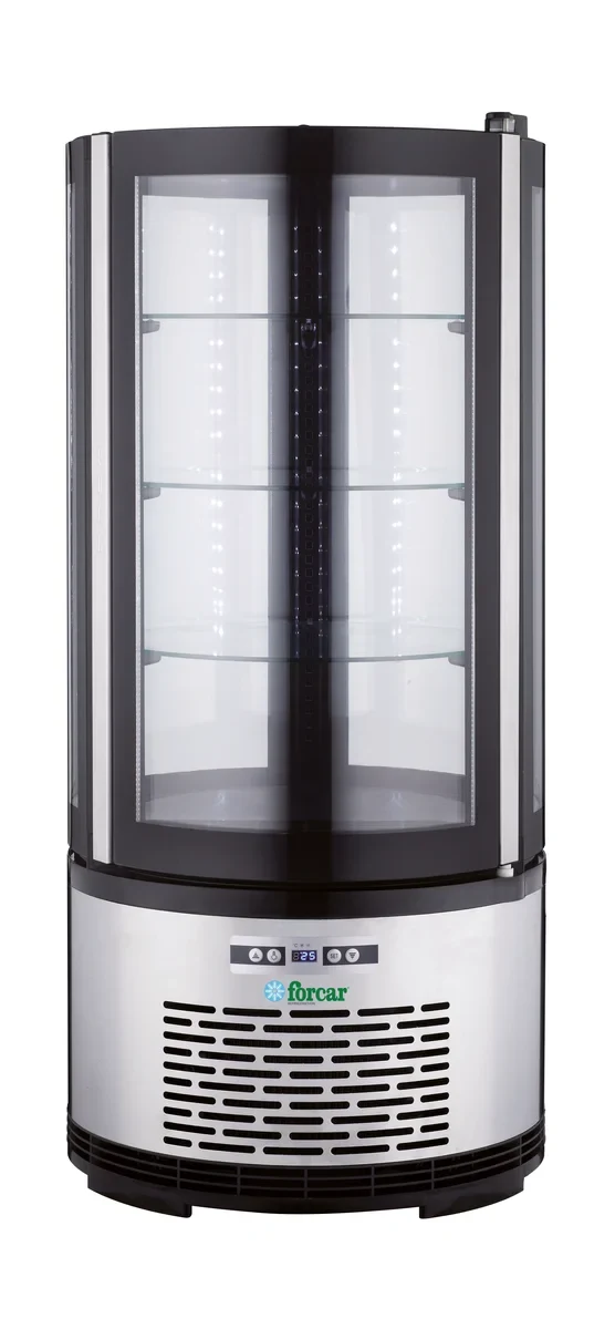Vitrine réfrigérée à pâtisseries FORCAR ARC100B 100 litres, éclairage LED