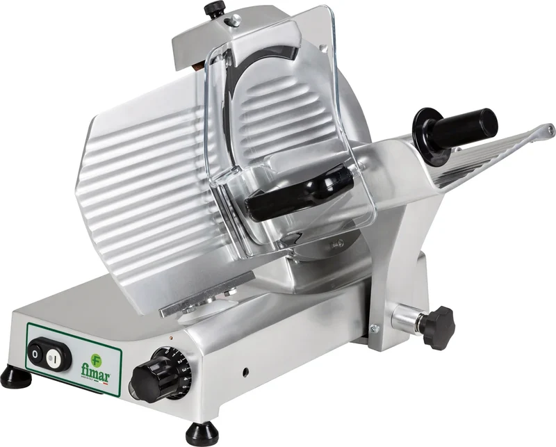 FIMAR Trancheuse inclinée H220 mm, pour charcuterie froide, fromage & viande
