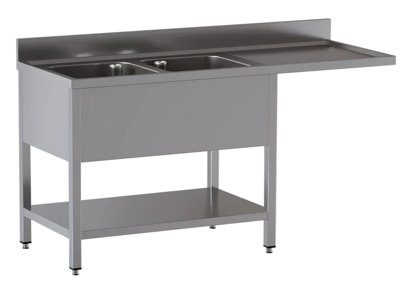 Centre de plonge ECO 18x7 avec 2 bacs à gauche