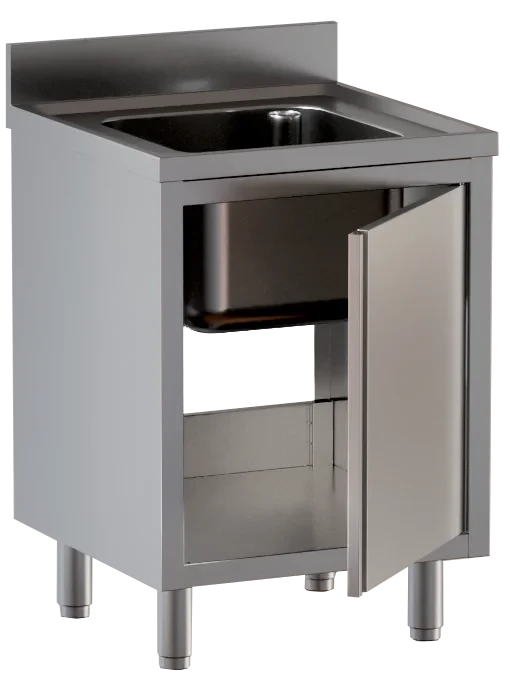 Armoire plonge ECO 6x6 avec 1 bac