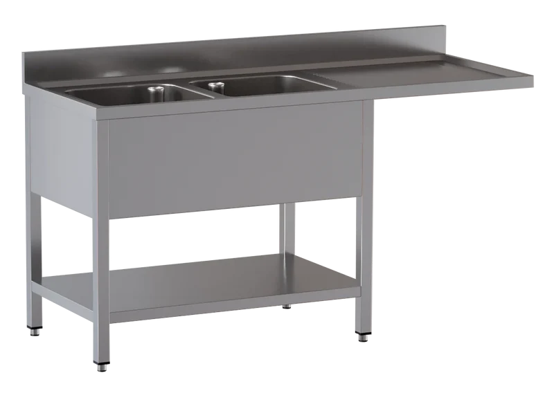 Centre de plonge ECO 18x6 avec 2 bacs à gauche