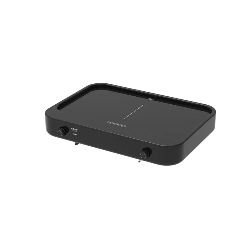 Rieber Plaque à induction K-POT 1/1-ik-3600-2Z noire