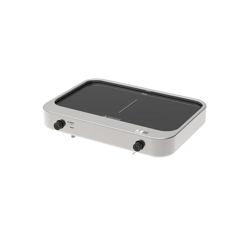 Plaque de cuisson à induction Rieber K-POT 1/1-ik-3600-2Z argent
