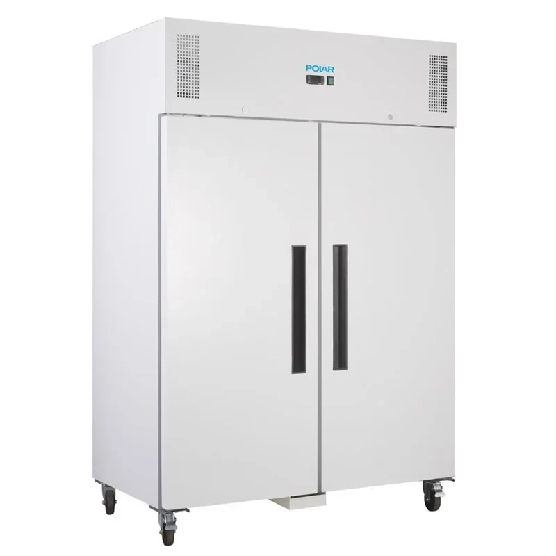 Armoire réfrigérée professionnelle Polar série G 1200 litres 2 portes blanche