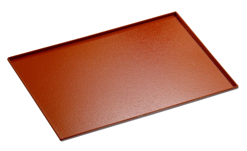 Plaque de cuisson Bartscher revêtement en silicone 433 x 333 mm
