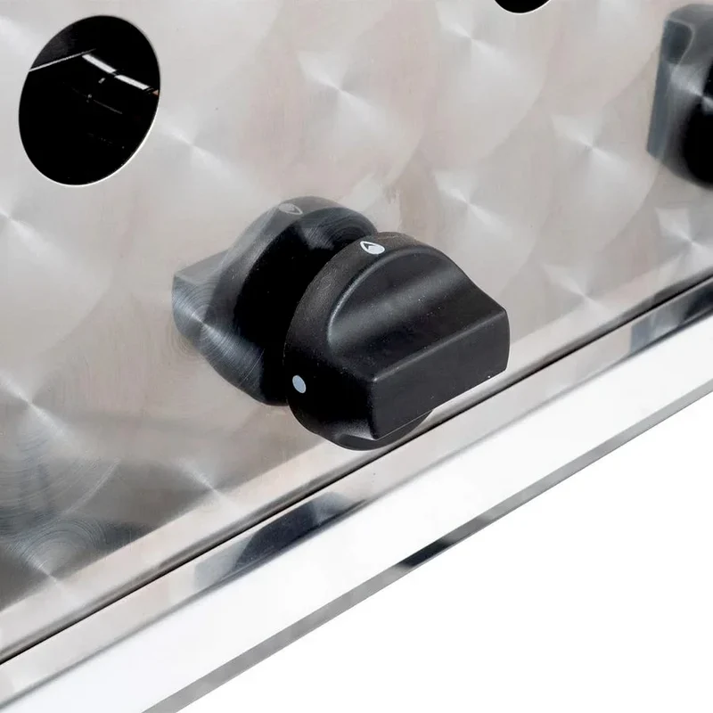 Bouton rotatif pour grill à gaz avec 3 brûleurs TBG3-T