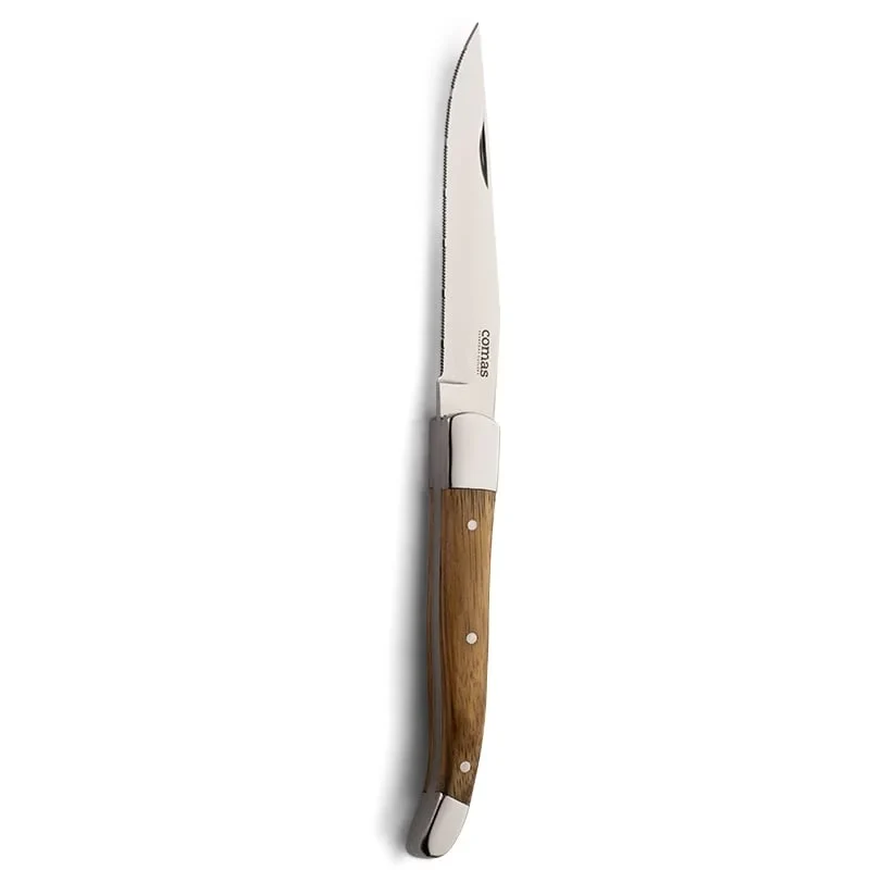 Couteau à steak Comas Série Alps avec manche en bois