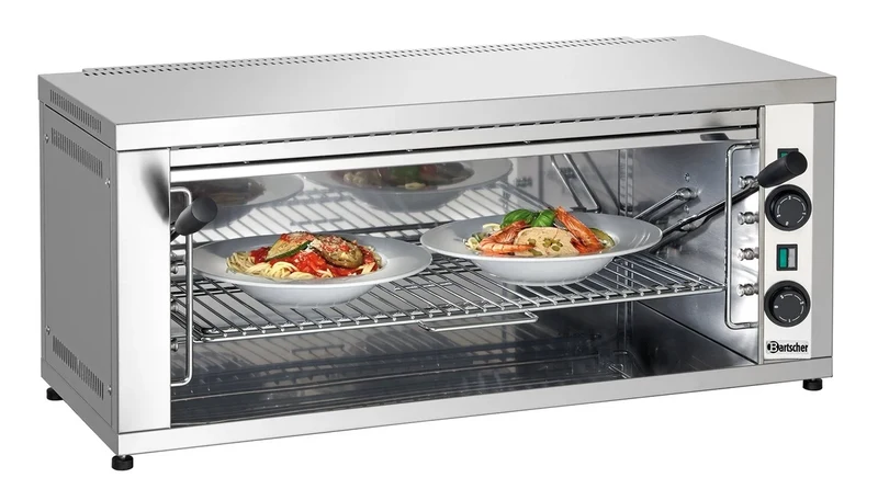 Salamandre électrique S70 grille réglable en hauteur, 2 zones de chauffe