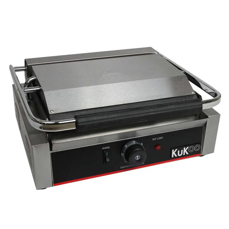 KuKoo Presse à Panini à 2 Plaques Rainurées