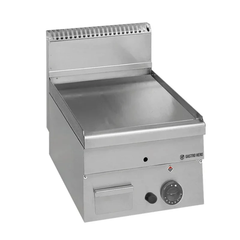 Plaque à snacker à gaz Série 600 - 40/60 - lisse - appareil de table - 5,1 kW