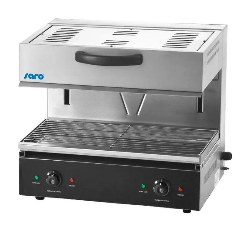 Saro Salamandre électrique à levage 2 zones de cuisson PAVIA 2