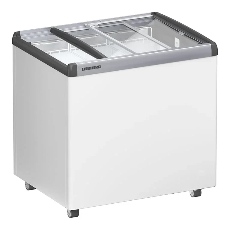 Liebherr coffre congélateur EFE 2252-21 avec couvercle coulissant en verre