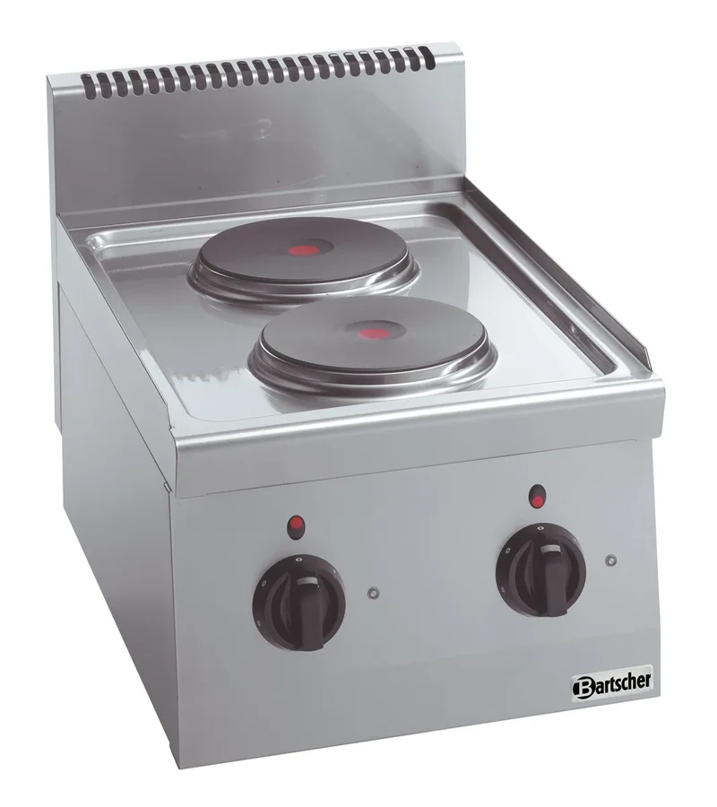 Cuisinière électrique Bartscher 600, 2 plaques - appareil de table
