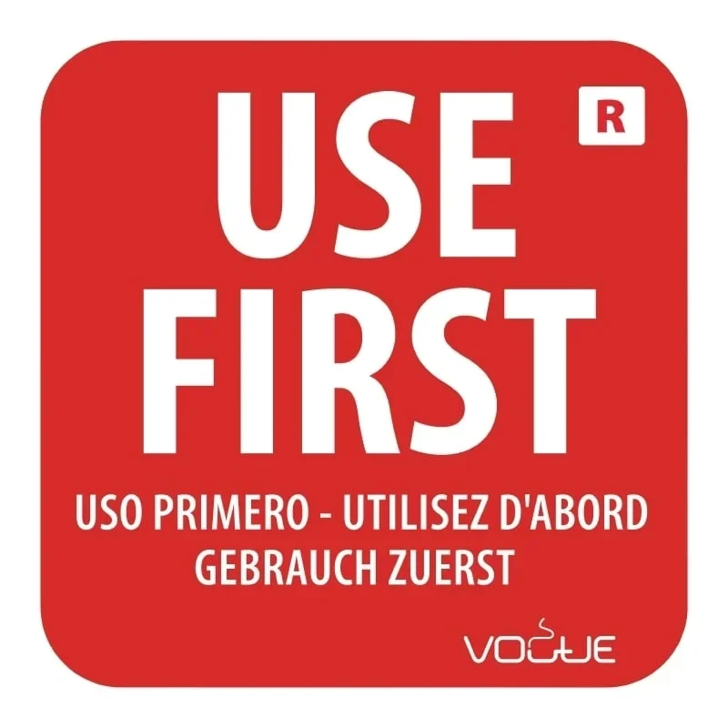 Étiquette « À utiliser en premier / Use First » - 1 000 pièces