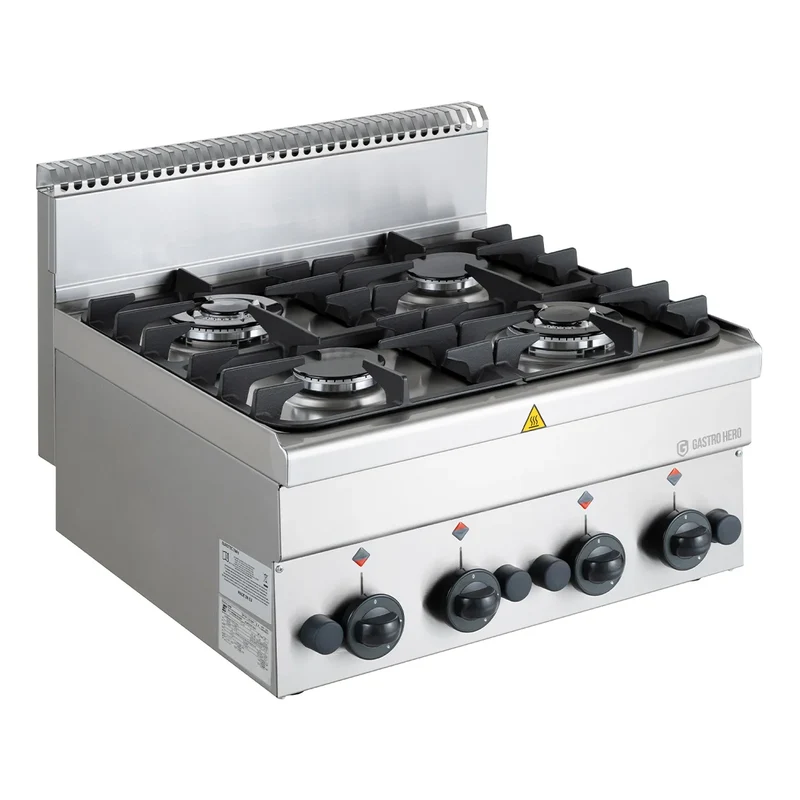 Cuisinière à gaz Série 600 - 60/60 - Appareil de table - 11,7 kW