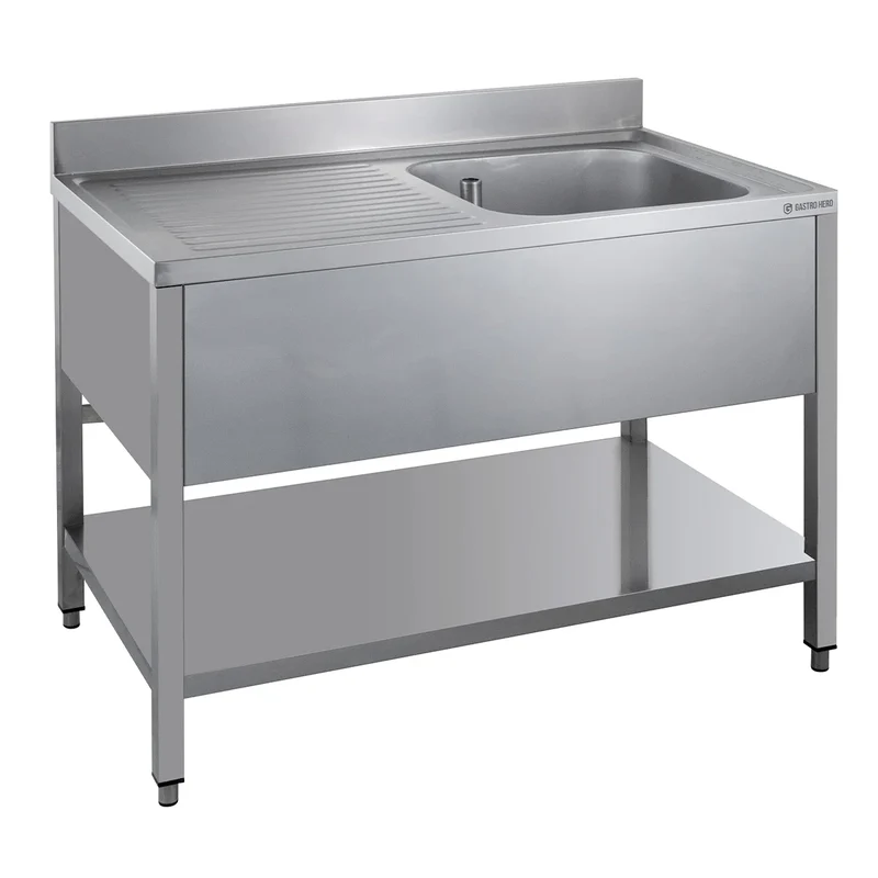 Table de lavage ECO 12x7 avec 1 bac à droite