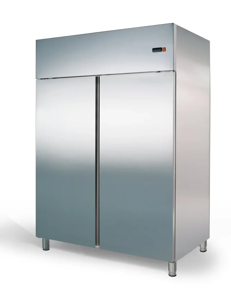 Armoire combinée réfrigération / congélation Profi 1400 GN 2/1 - avec 2 portes (côté gauche réfrigération positive, côté droit congélation)