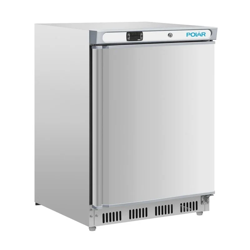 Réfrigérateur en inox Polar 150L