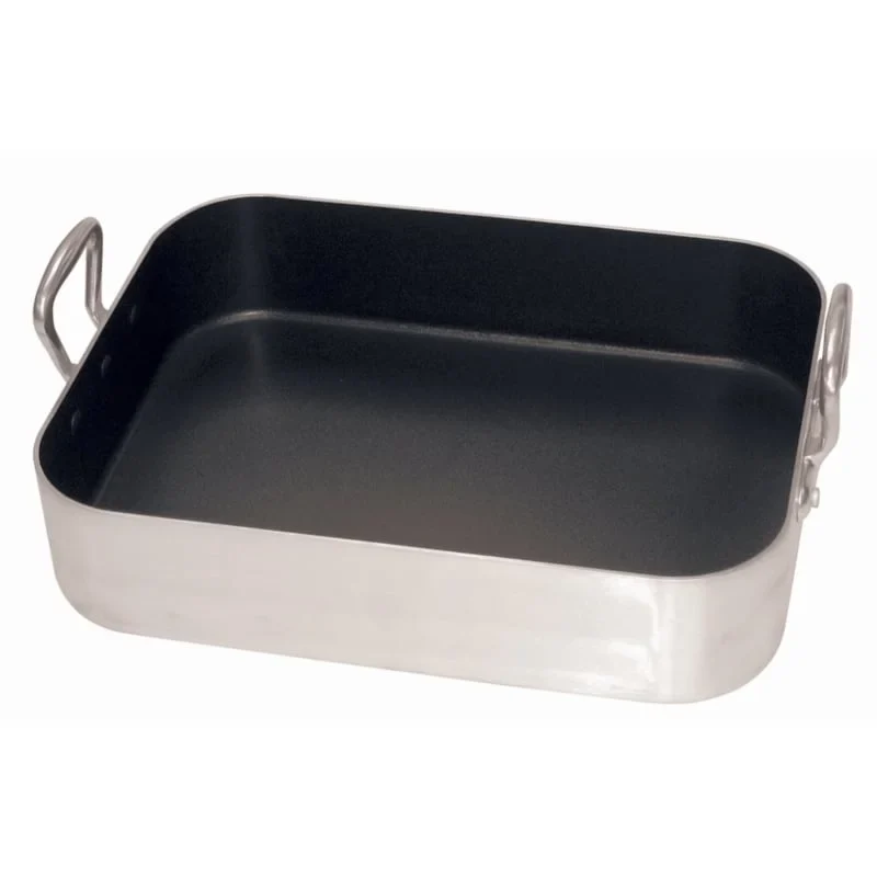 Plat à rôtir antiadhésif Vogue, aluminium, 40x30x8 cm