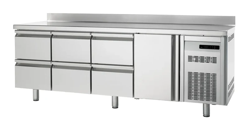Table de congélation Premium 1/6 avec dosseret