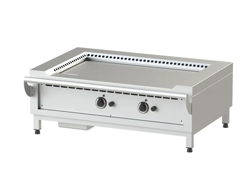Grill Teppanyaki - GAZ - TP 12/JGP plaque de cuisson inox - appareil de table