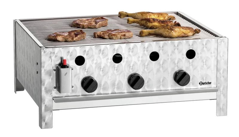 Bartscher Grill de table à gaz TB1000R