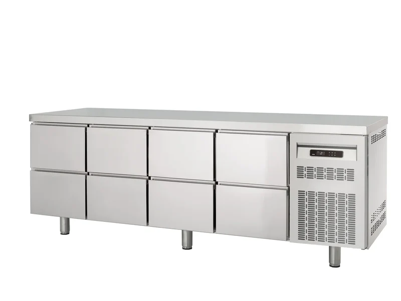 Table réfrigérée professionnelle 0/8 Superior - GN 1/1