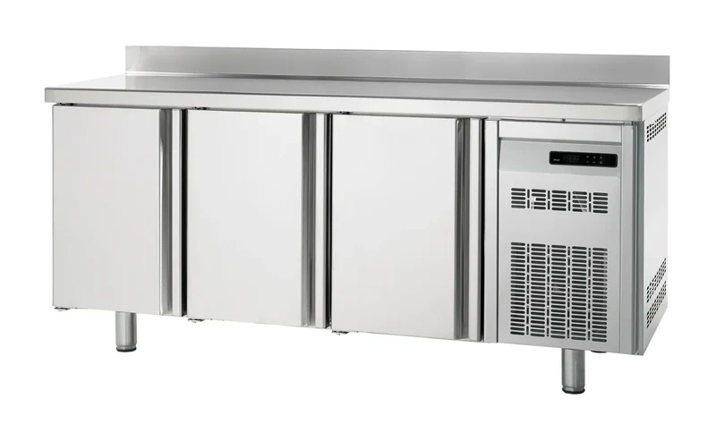 Table réfrigérée de boulangerie Premium 3/0 avec dosseret