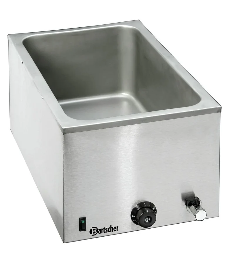 Bartscher Bain-marie 1/1 GN, 200 mm, avec robinet