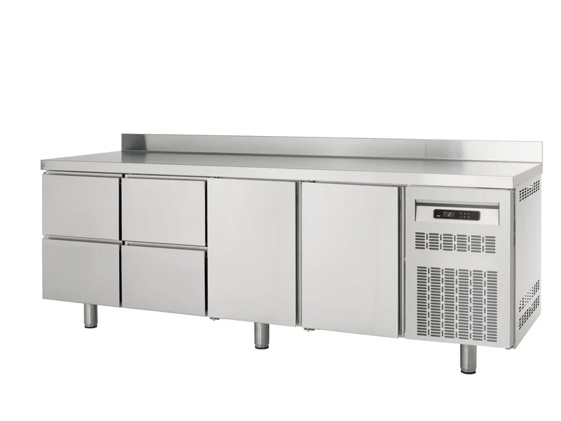 Table réfrigérée Profi 600 2/4 Superior avec dosseret